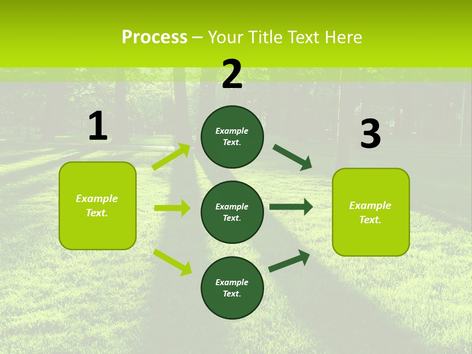 Low Backlit Rays PowerPoint Template