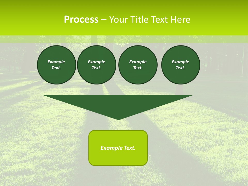 Low Backlit Rays PowerPoint Template