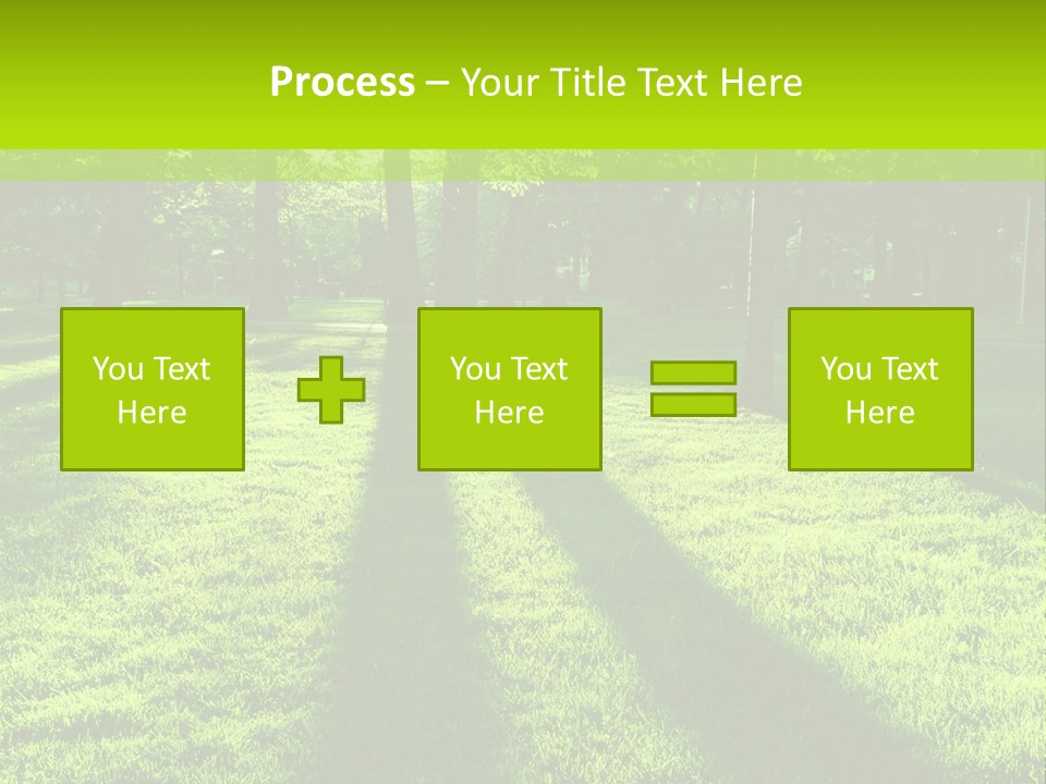Low Backlit Rays PowerPoint Template
