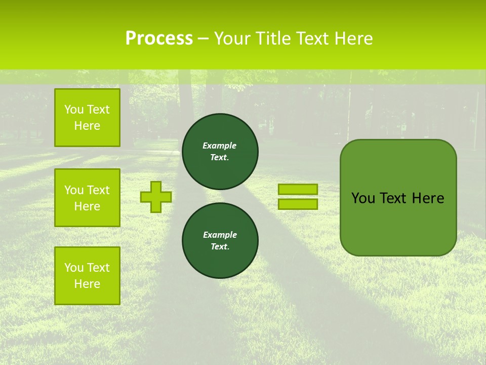 Low Backlit Rays PowerPoint Template