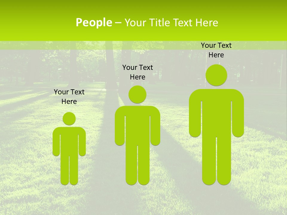 Low Backlit Rays PowerPoint Template