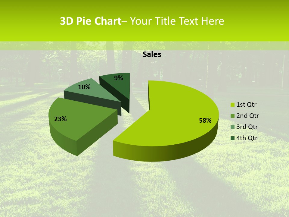 Low Backlit Rays PowerPoint Template