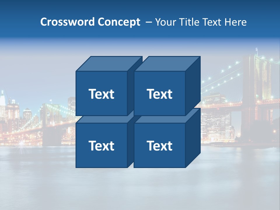 New York Night PowerPoint Template