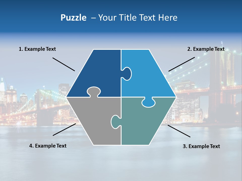 New York Night PowerPoint Template