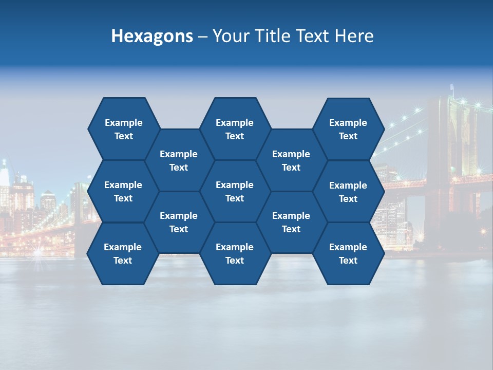 New York Night PowerPoint Template