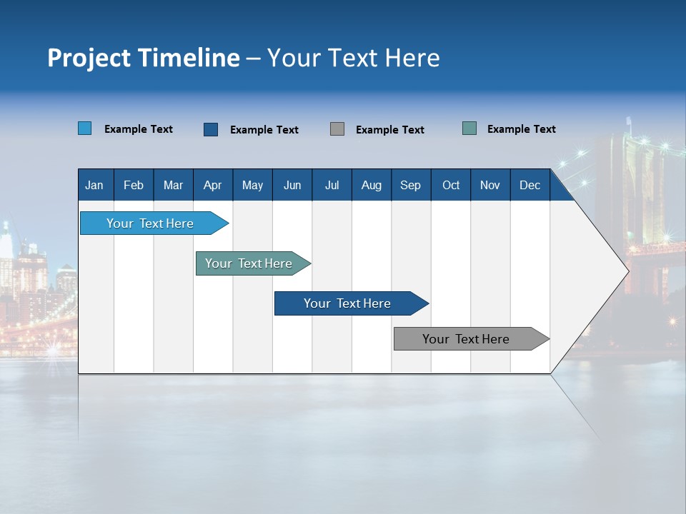 New York Night PowerPoint Template