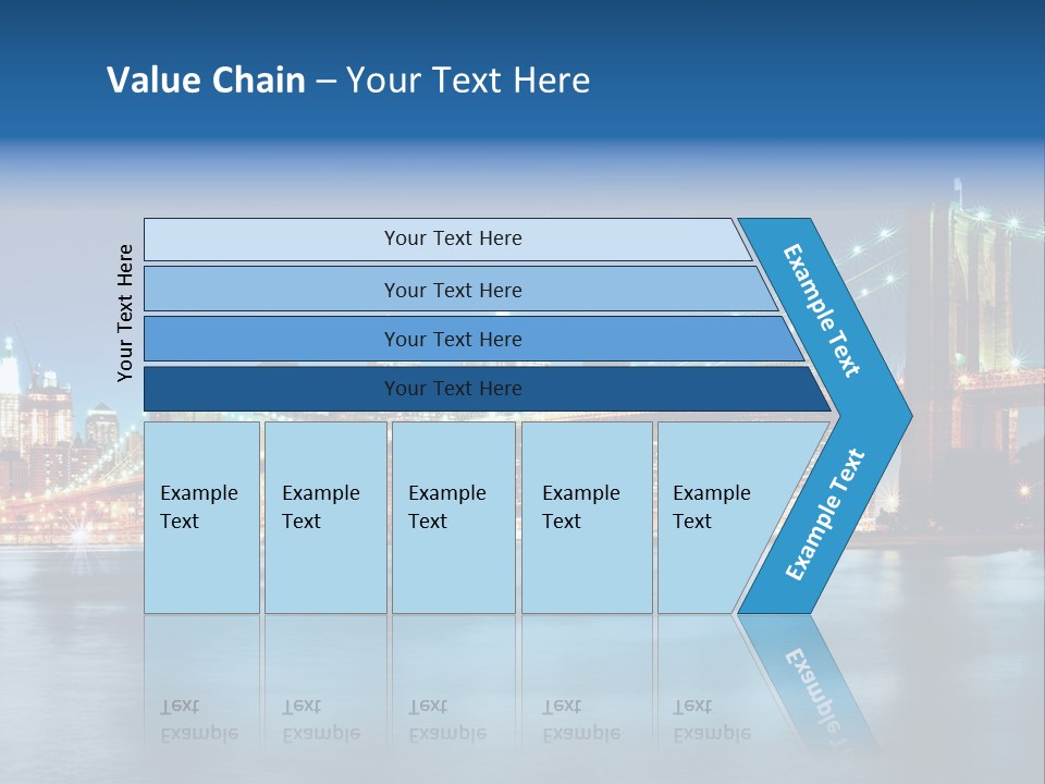 New York Night PowerPoint Template