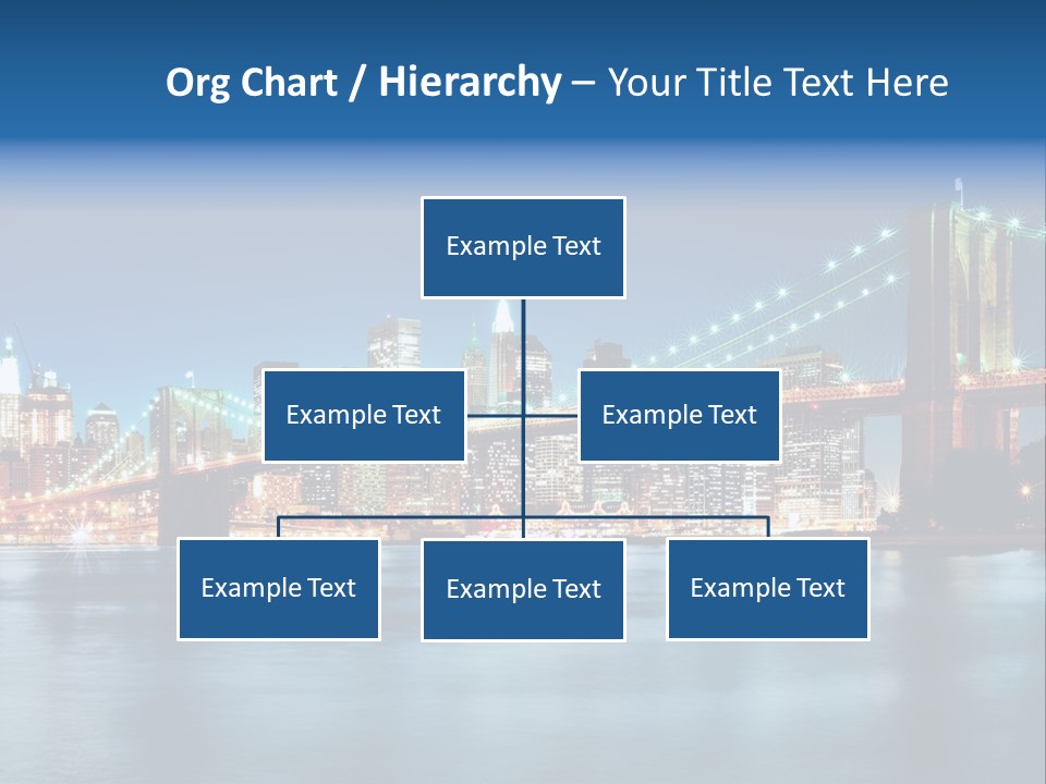 New York Night PowerPoint Template