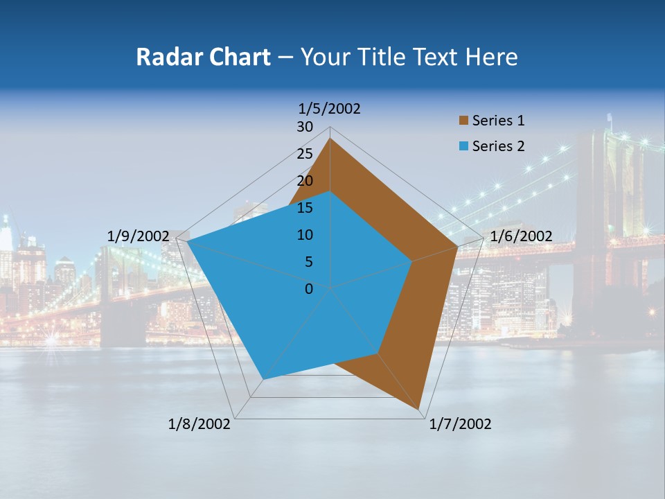 New York Night PowerPoint Template