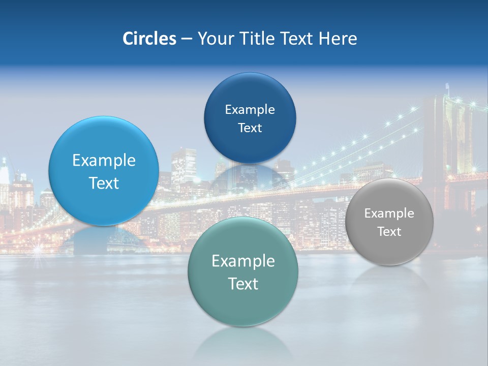 New York Night PowerPoint Template
