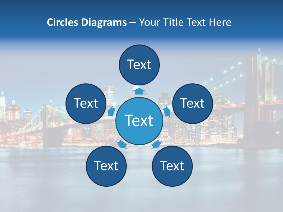 New York Night PowerPoint Template