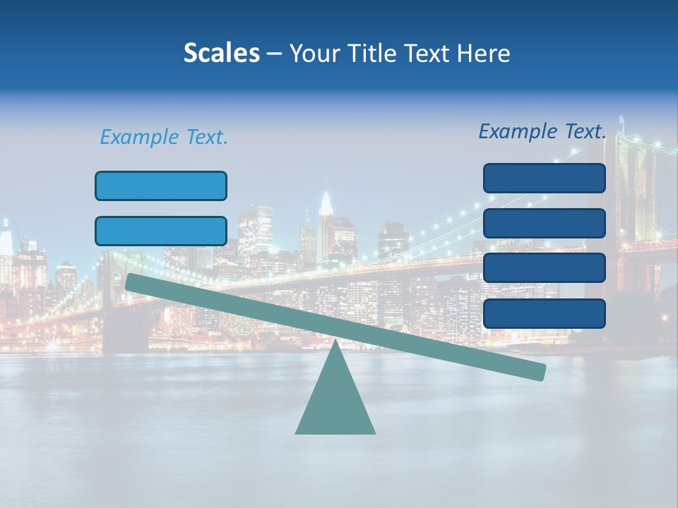 New York Night PowerPoint Template