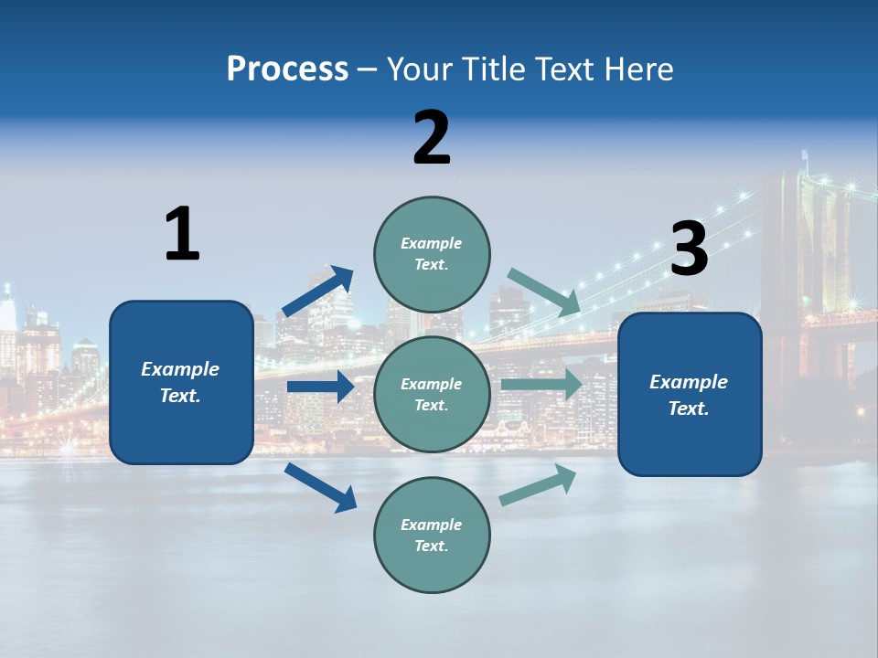 New York Night PowerPoint Template