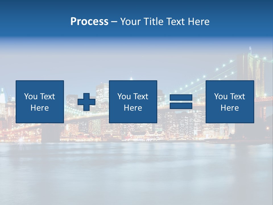 New York Night PowerPoint Template