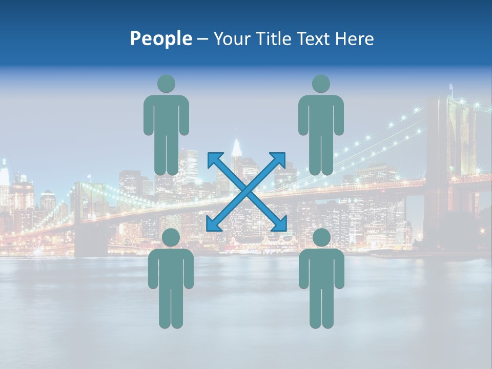 New York Night PowerPoint Template