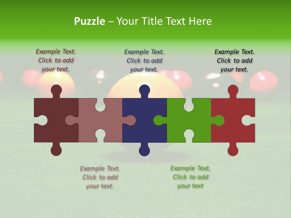 Indoors Closeup Nightlife PowerPoint Template