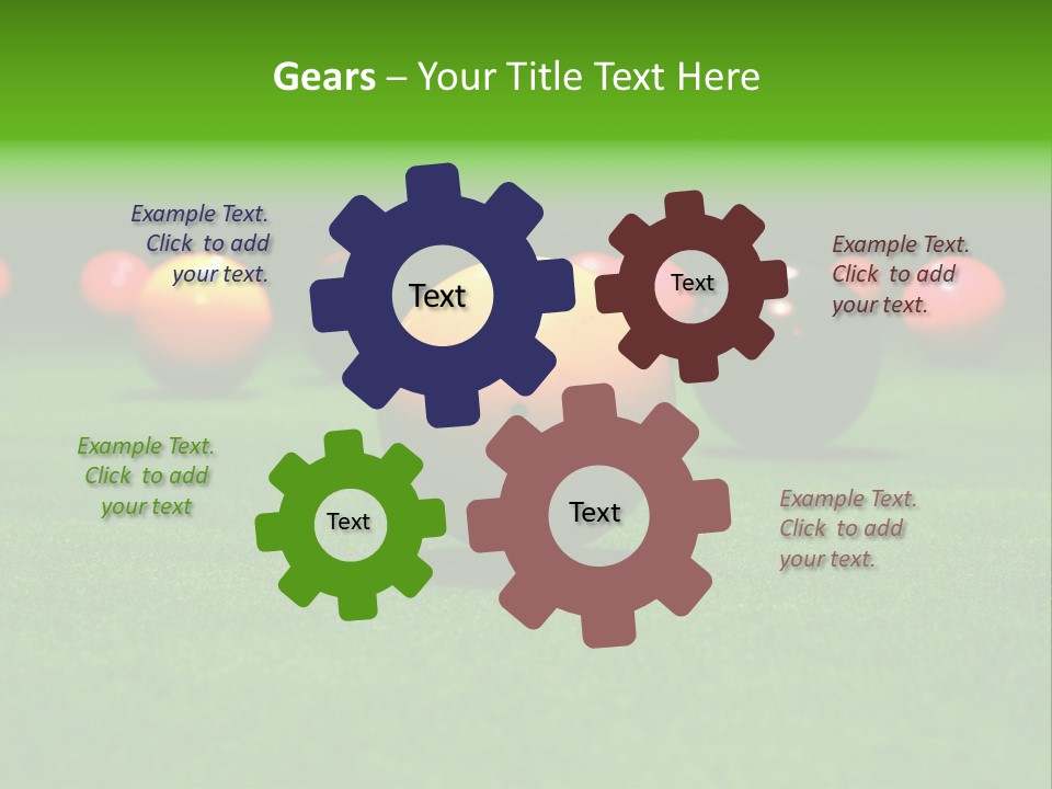 Indoors Closeup Nightlife PowerPoint Template