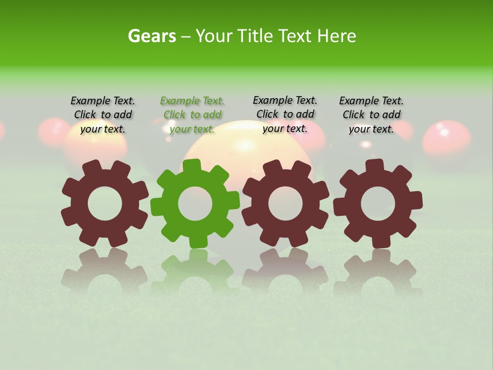 Indoors Closeup Nightlife PowerPoint Template