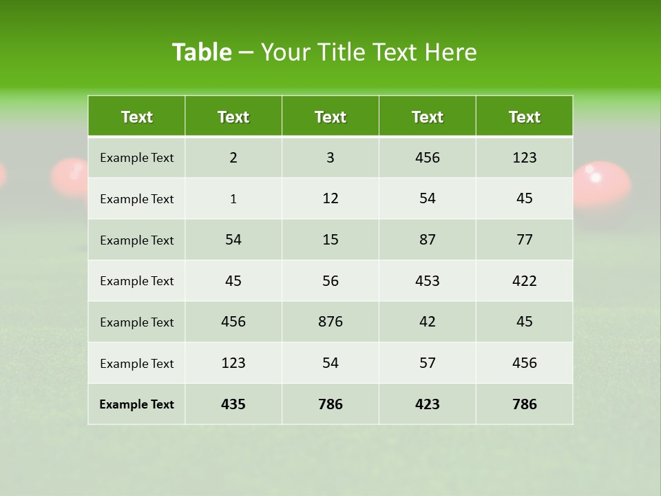 Indoors Closeup Nightlife PowerPoint Template