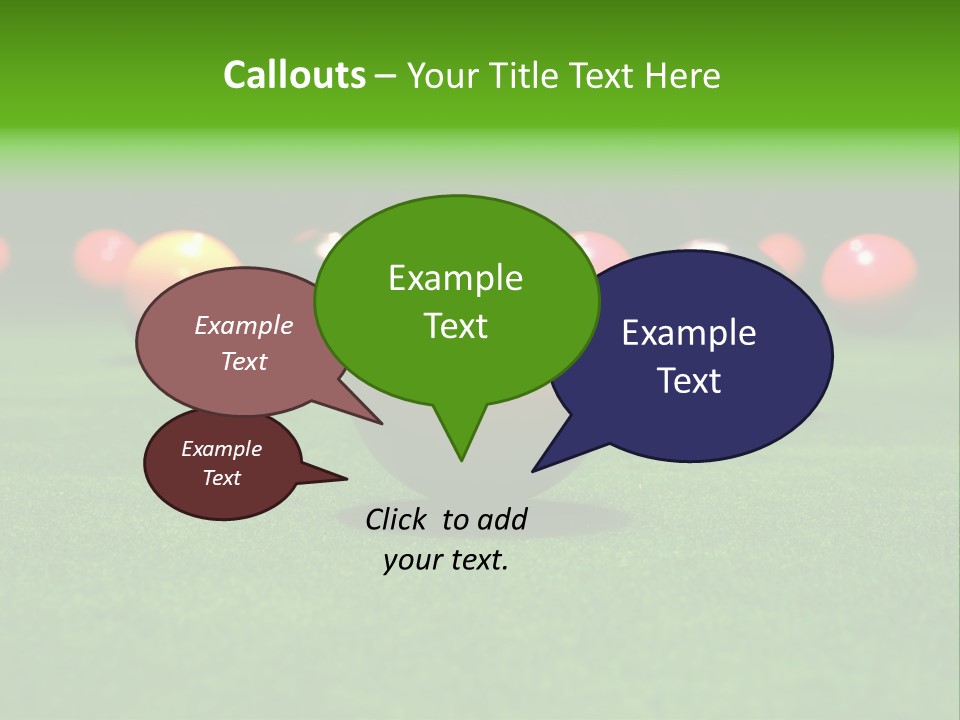 Indoors Closeup Nightlife PowerPoint Template