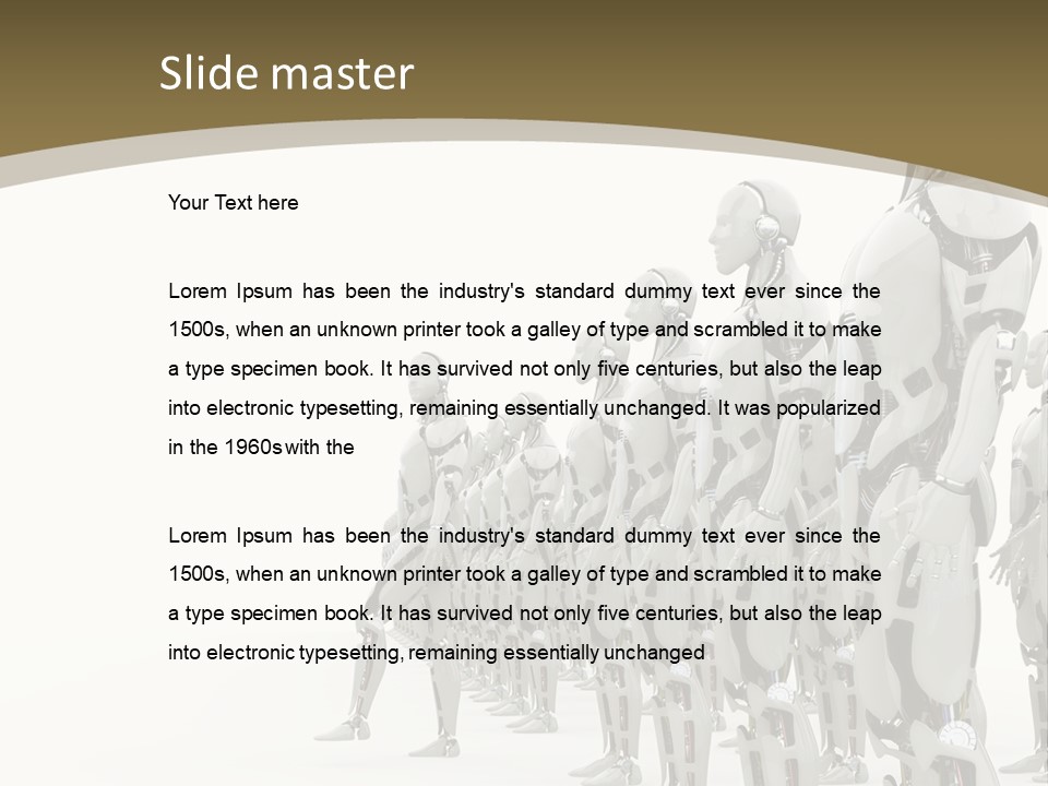 Machine Rank Mechanical PowerPoint Template