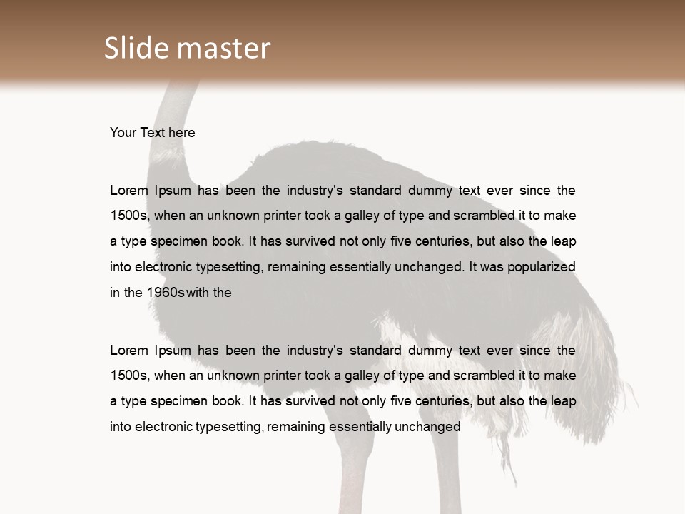 Nature Wild Shot PowerPoint Template