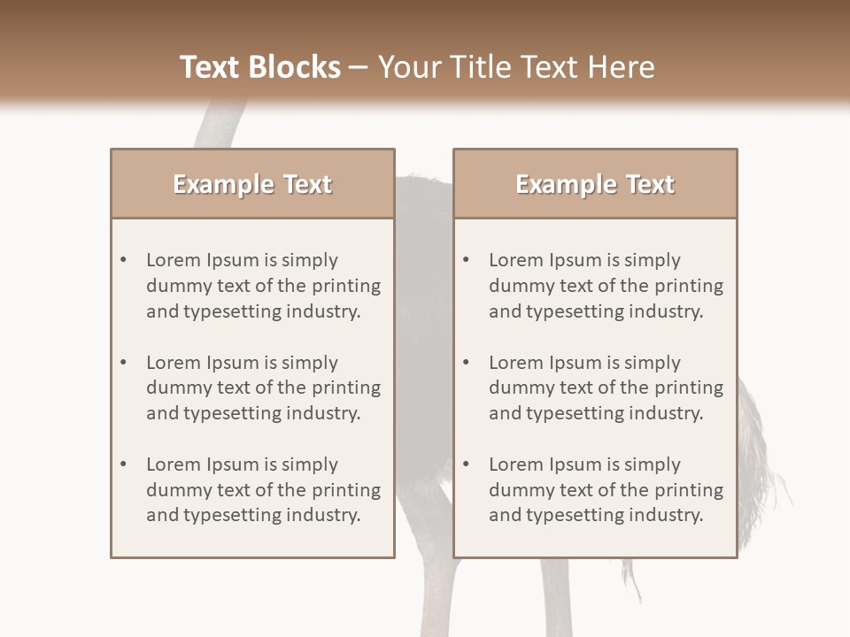 Nature Wild Shot PowerPoint Template