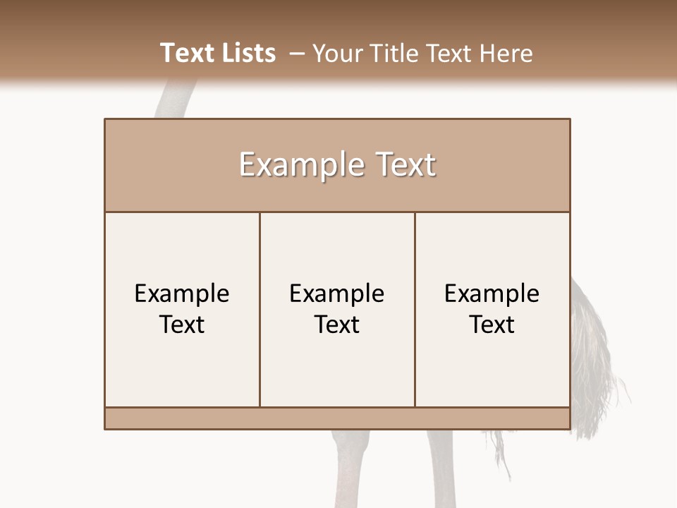 Nature Wild Shot PowerPoint Template