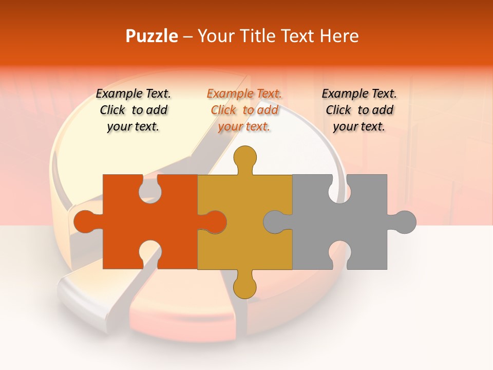 Piece Market Finance PowerPoint Template