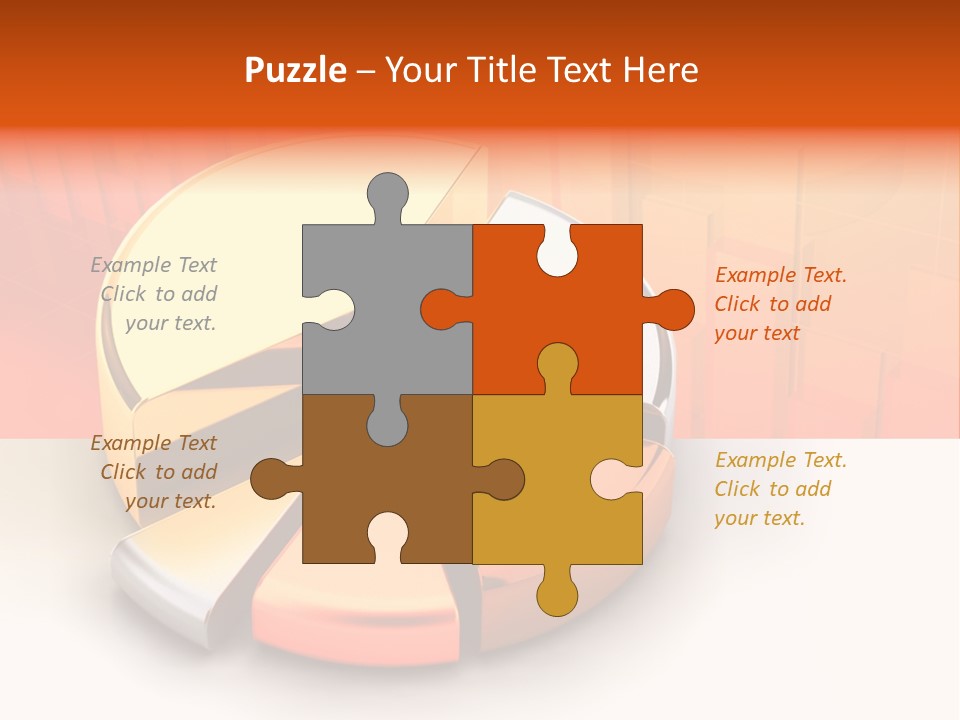 Piece Market Finance PowerPoint Template