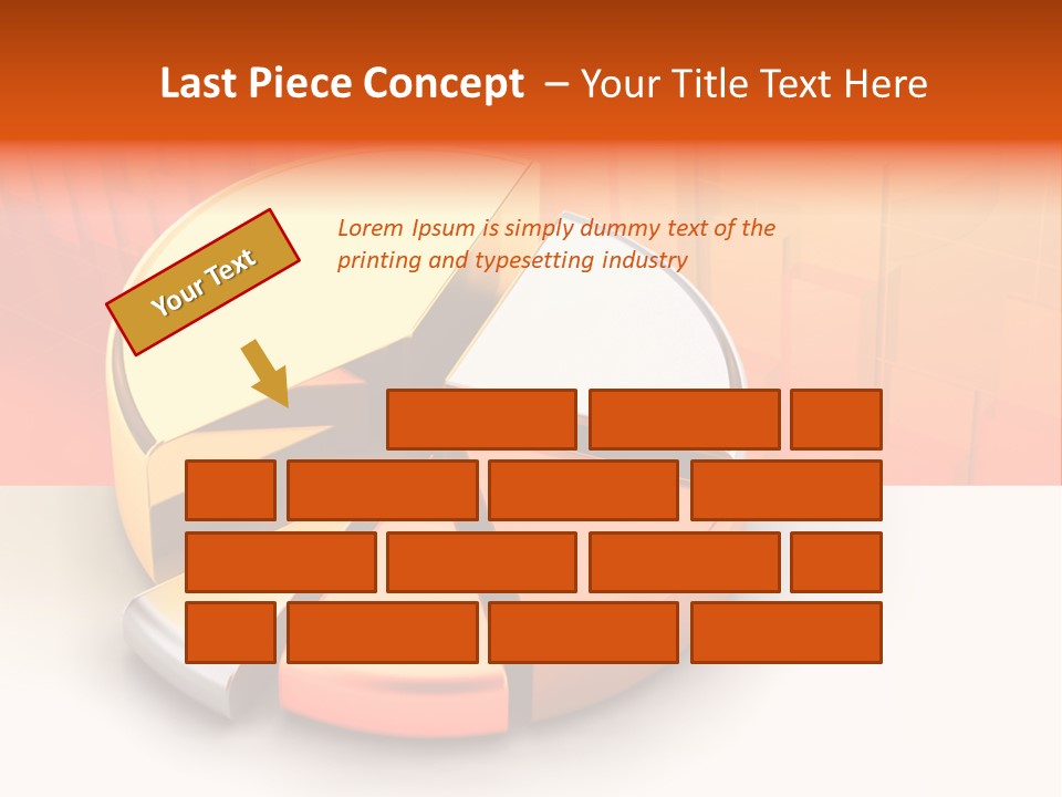 Piece Market Finance PowerPoint Template