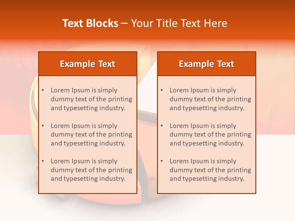 Piece Market Finance PowerPoint Template