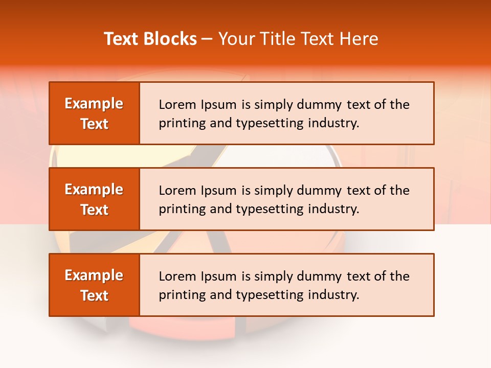Piece Market Finance PowerPoint Template