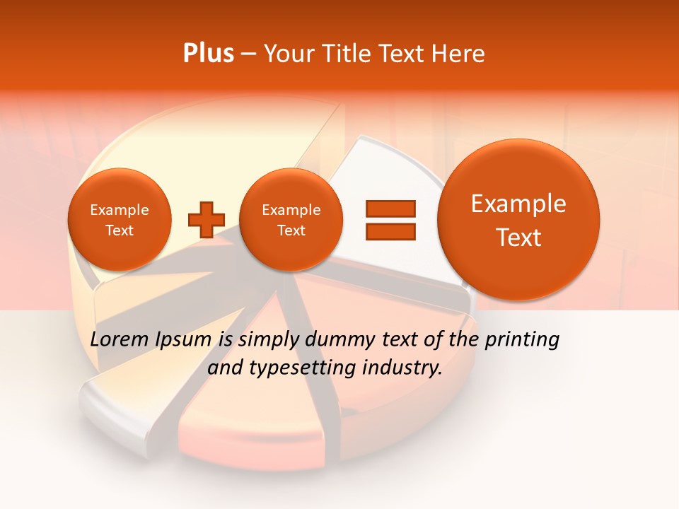 Piece Market Finance PowerPoint Template