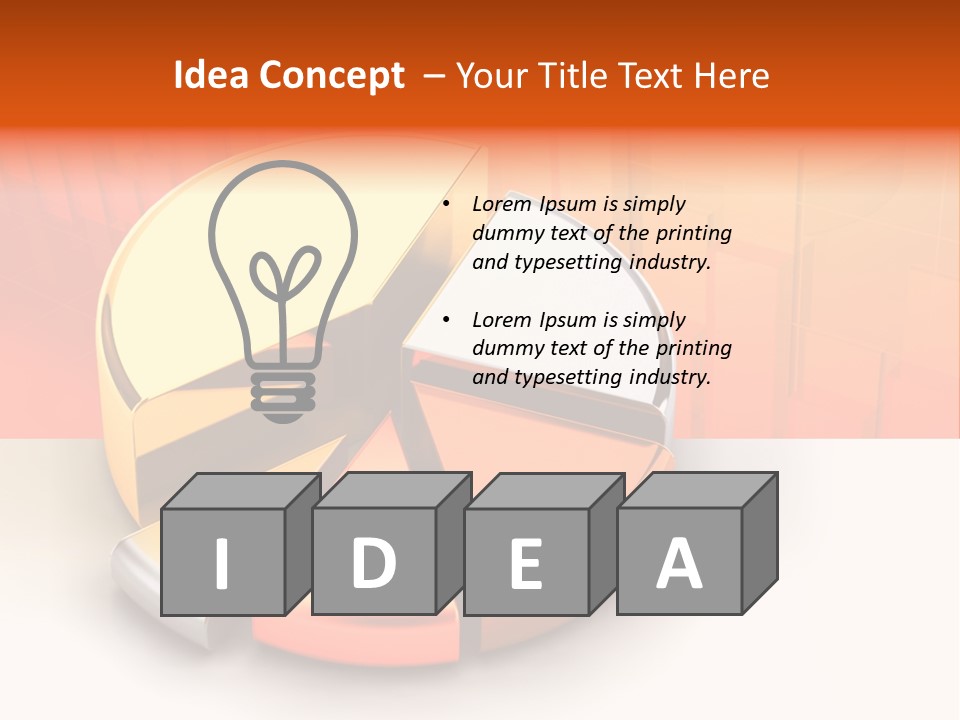 Piece Market Finance PowerPoint Template