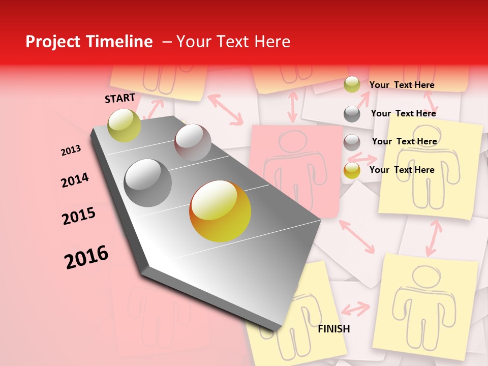 Communicate Linked Memo PowerPoint Template
