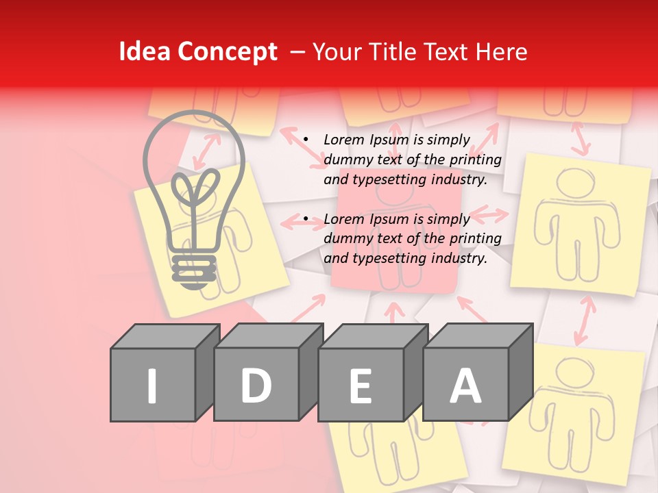 Communicate Linked Memo PowerPoint Template