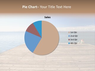 Sun Man Sunset PowerPoint Template