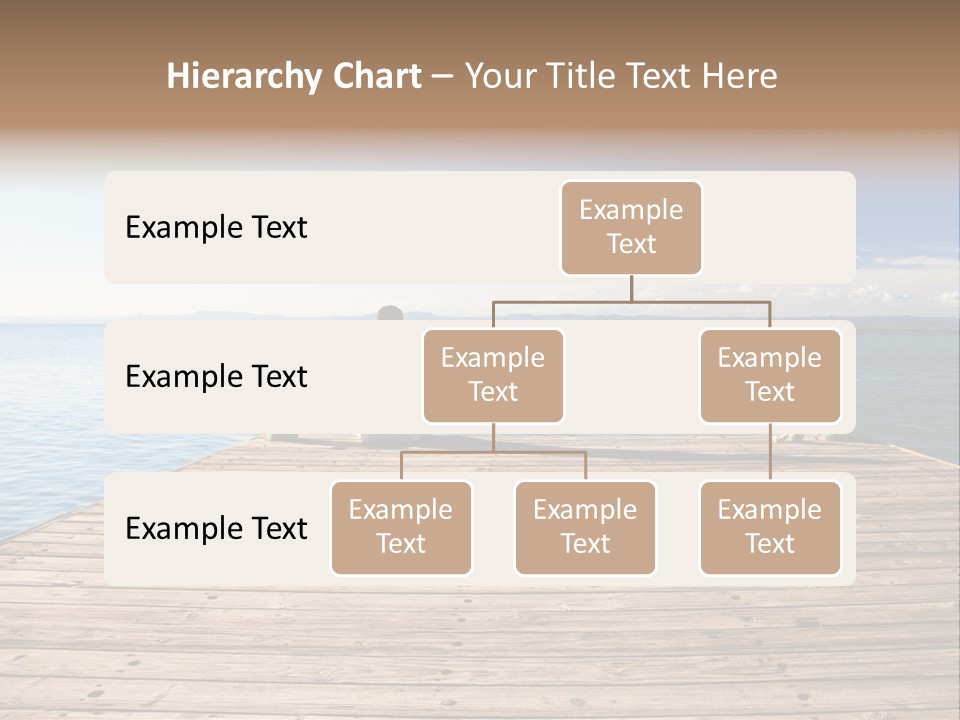 Sun Man Sunset PowerPoint Template