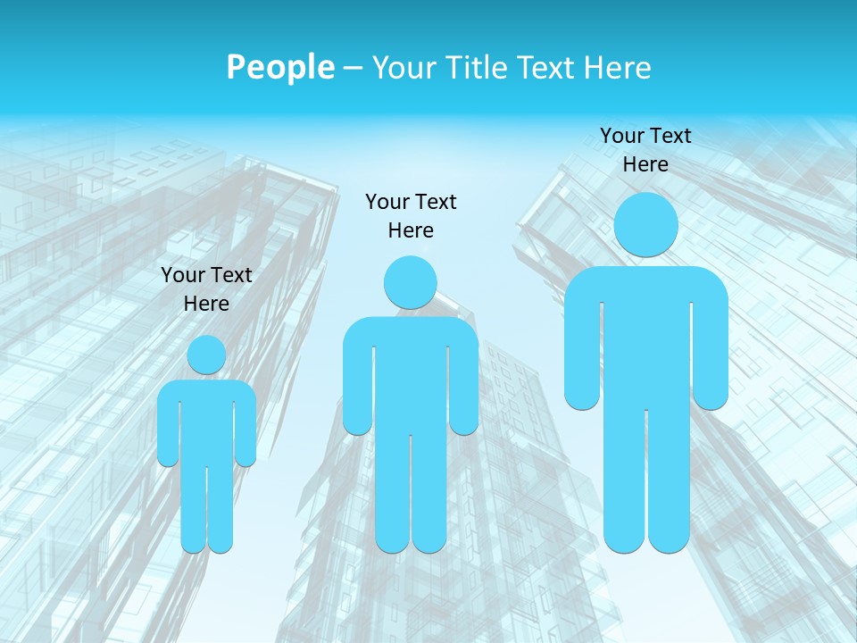 Management Figure Table PowerPoint Template