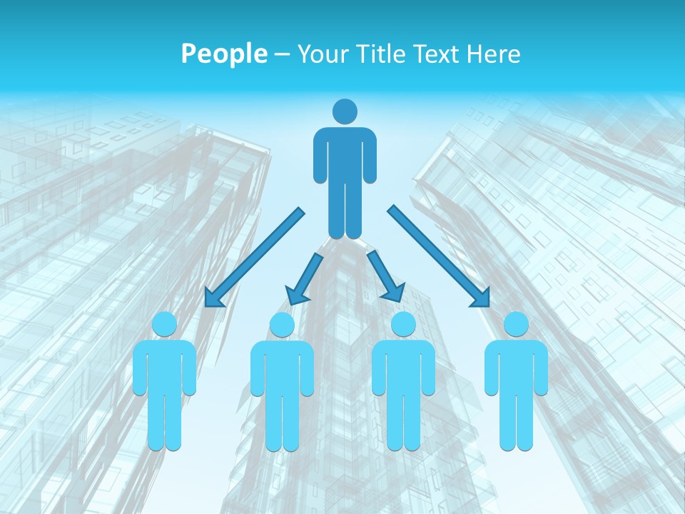 Management Figure Table PowerPoint Template