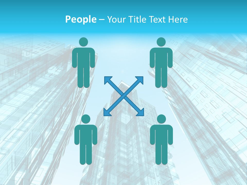 Management Figure Table PowerPoint Template