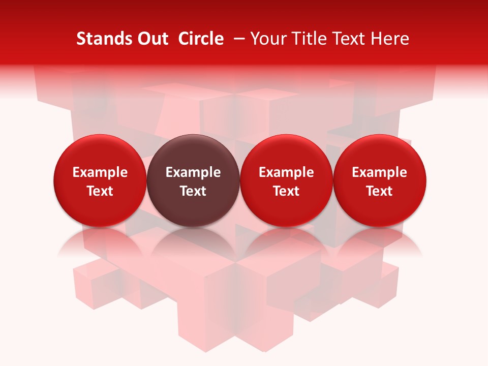 Groups Depth Beige PowerPoint Template