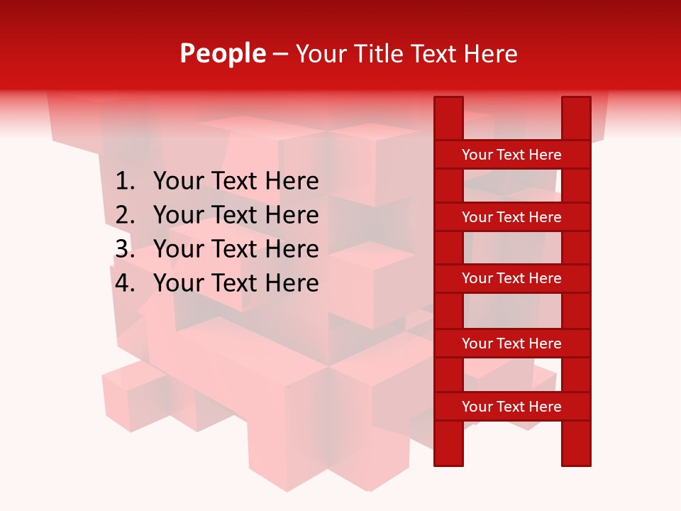 Groups Depth Beige PowerPoint Template