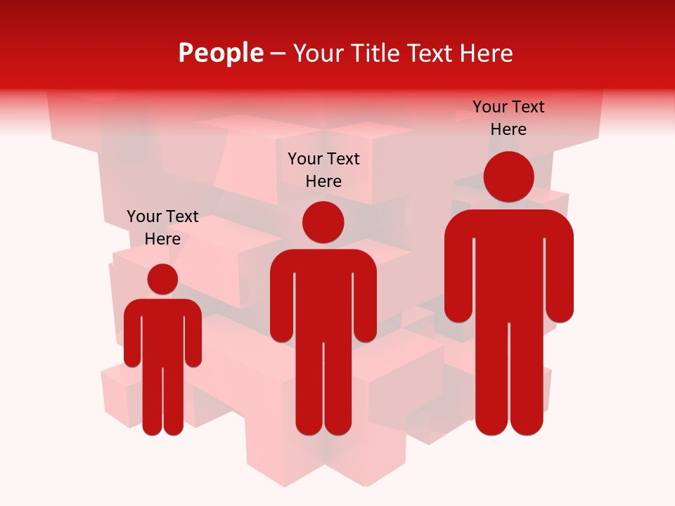 Groups Depth Beige PowerPoint Template