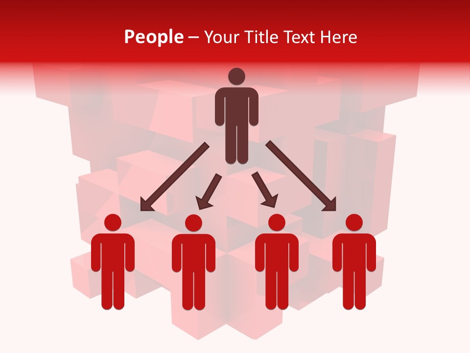 Groups Depth Beige PowerPoint Template