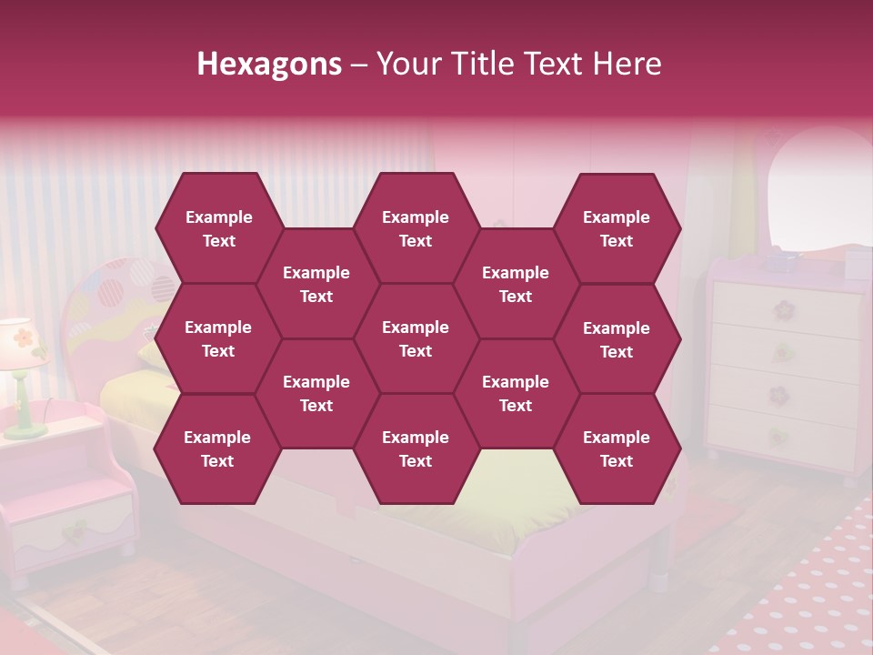 Indoors Children Stripe PowerPoint Template