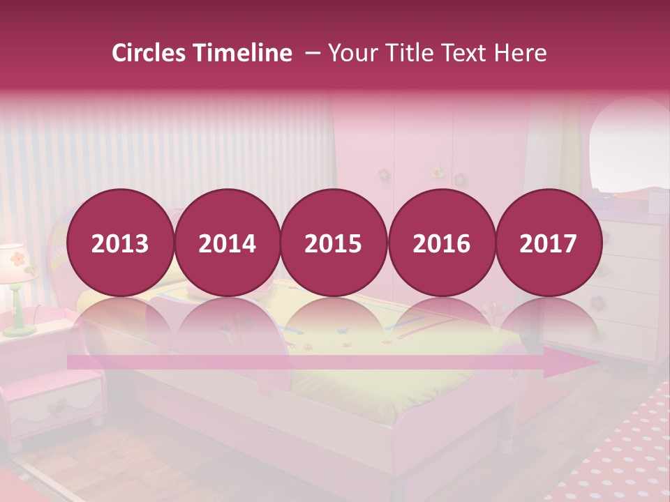 Indoors Children Stripe PowerPoint Template