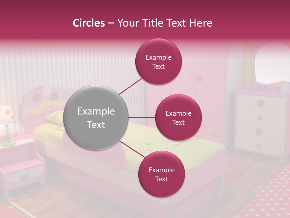 Indoors Children Stripe PowerPoint Template