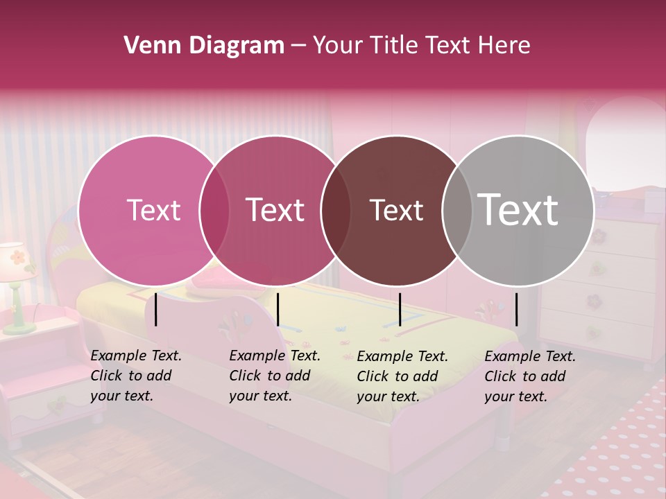 Indoors Children Stripe PowerPoint Template
